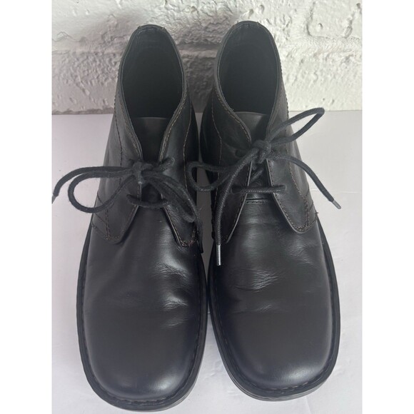 Born Harrison Chukka Boots Shoes Mens Size 8 Black Leather Casual Lace Up main image 8